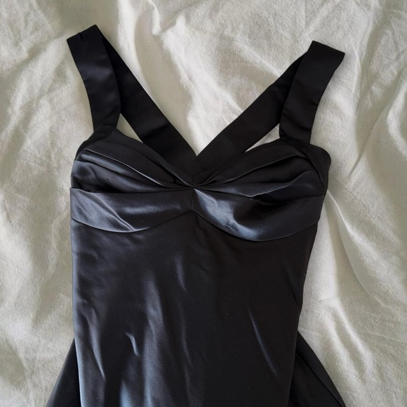 Calvin Klein Dresses & Skirts - Elegant Black Satin Sleepwear
